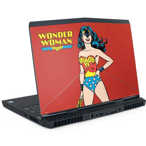 DC Comics Wonder Woman Portrait Dell Alienware Skin